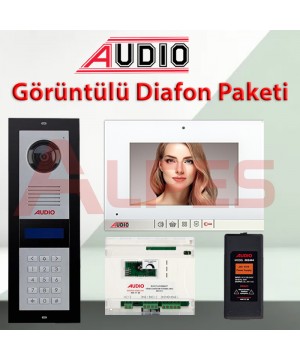 Audio 10 Daire 7" Görüntülü Diafon