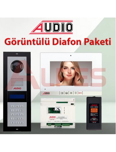 Audio 15 Daire 7" Görüntülü Diafon