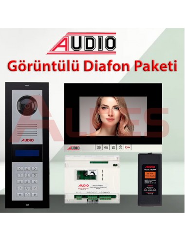  Audio 15 Daire Görüntülü Diafon